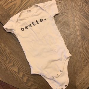 Tenth and pine bestie onesie